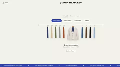 Indoware Shop website design by Perception System