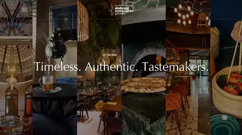 Alabraaj Restaurants Group website design by Perception System