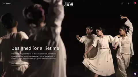 JIWYA website design by Perception System
