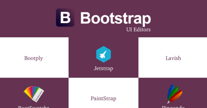 6 Best Bootstrap UI Editors 2016 For Web Designers