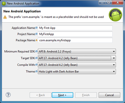 Firts Android App