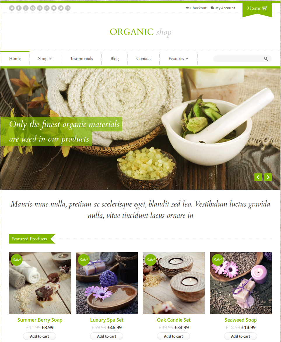 Organic Shop