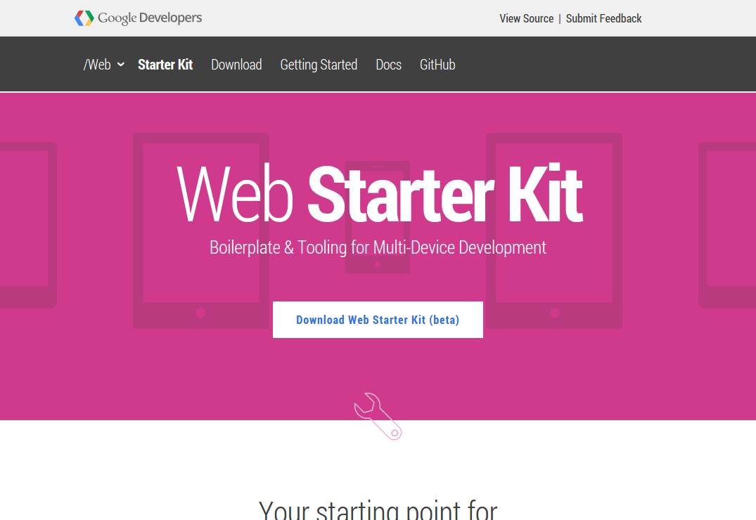Web Starter Kit