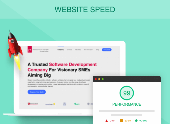 Website speed