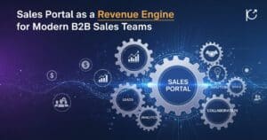 Keyword sales portal for modern B2B revenue growth and team performance